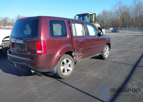 2013 Honda Pilot Ex-L from USA, damaged, VIN 5FNYF4H52DB010979